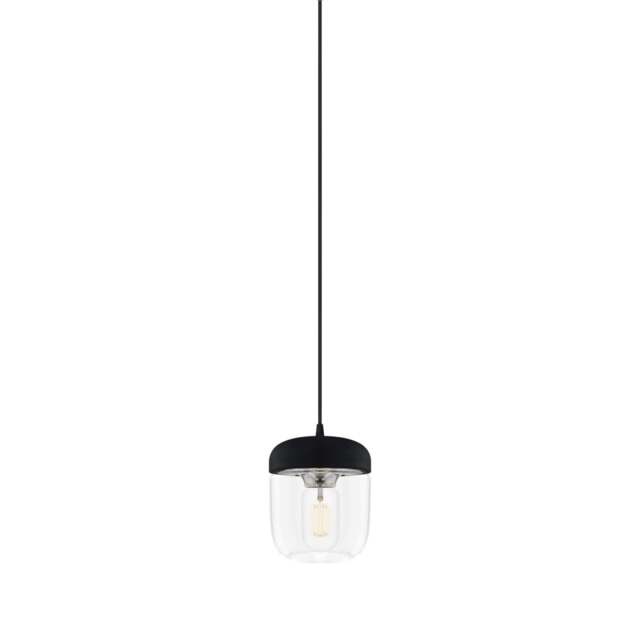Umage Acorn Pendant Light Shade - Steel with Black Cord Set With or Without Cord Set: With Black Cord Set - image 1