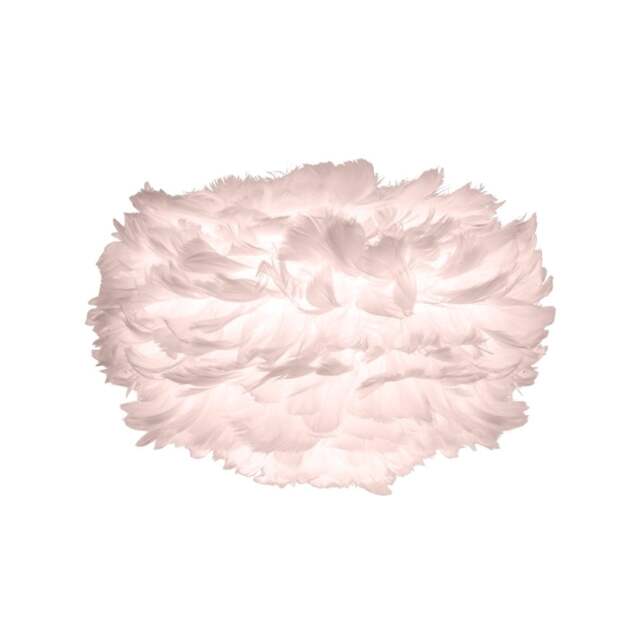 Umage Eos Feather Pendant Shade - Light Rose - Mini - 35cm With or Without Cord Set: Without Cord Set