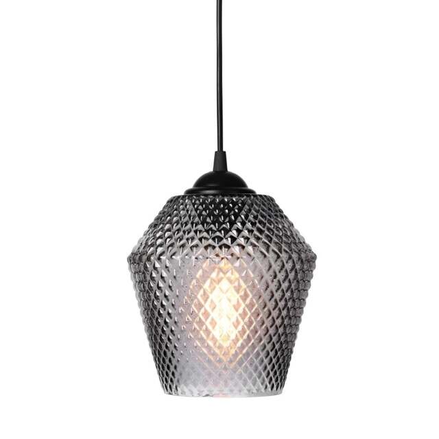 Halo Design Nobb Edgy Pendant Light - O 17 cm - Smoke Colour: Smoke - image 1