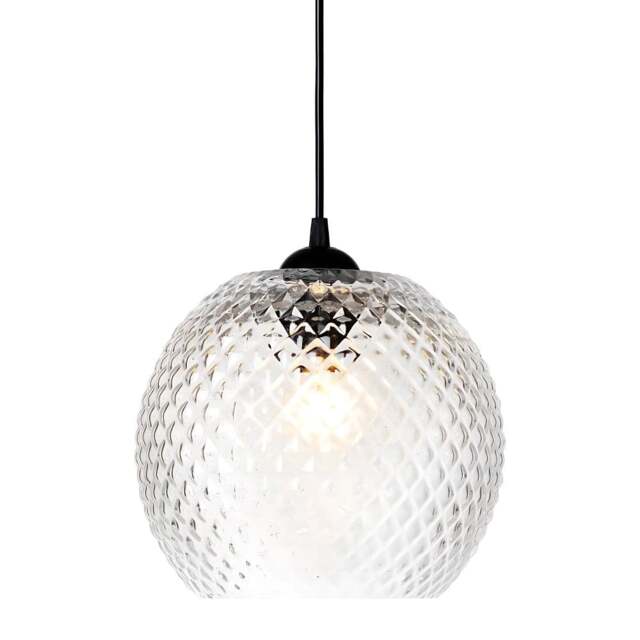 Halo Design Nobb Ball Pendant Light - O 22 cm - Clear Colour: Clear - image 1