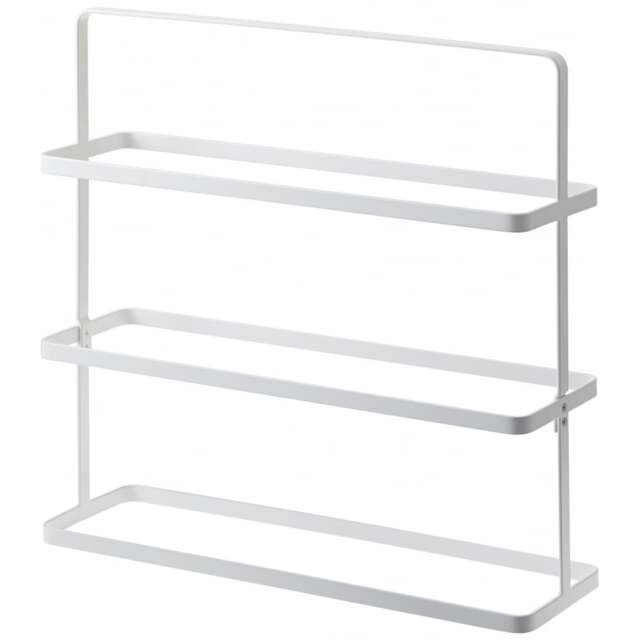 Yamazaki Tower Steel Shoe Rack - 3 Tier - White - image 1