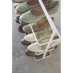Yamazaki Tower Steel Shoe Rack - 3 Tier - White - thumbnail 3
