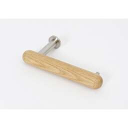 Wireworks Yoku Toilet Roll Holder - Oak - thumbnail 6