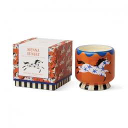 Paddywax A Dopo 8oz/226g Horse Ceramic Candle - Sienna Sunset - thumbnail 1