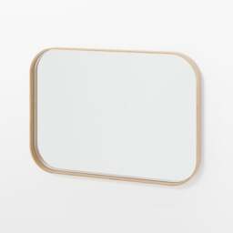 Wireworks Outlook 55 Rectangular Mirror - Oak - thumbnail 4