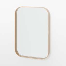Wireworks Outlook 55 Rectangular Mirror - Oak - thumbnail 2