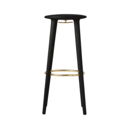 Umage The Socialite Bar Stool - Black Oak Colour: Black Oak - thumbnail 1