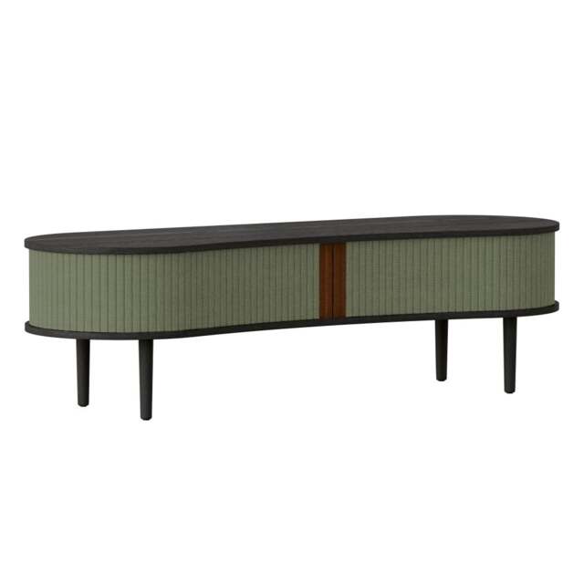 Umage Audacious TV Bench - Black Oak - Morning Meadows Colour: Morning Meadows - image 1