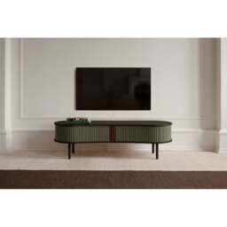 Umage Audacious TV Bench - Black Oak - Morning Meadows Colour: Morning Meadows - thumbnail 4