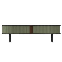 Umage Audacious TV Bench - Black Oak - Morning Meadows Colour: Morning Meadows - thumbnail 2