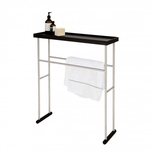 Wireworks Yoku Caddy Towel Rail - Dark Oak - image 1