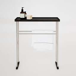 Wireworks Yoku Caddy Towel Rail - Dark Oak - thumbnail 4