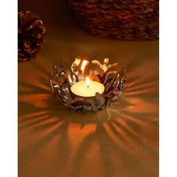 Alessi Mediterraneo Tealight Holder - Stainless Steel - thumbnail 2