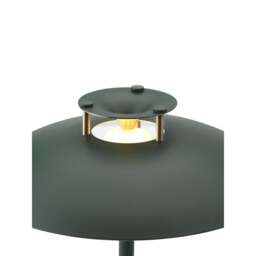 Halo Design Stepp 1-2-3 Rechargeable Portable Table Lamp Colour: Dark Green - thumbnail 2