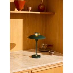 Halo Design Stepp 1-2-3 Rechargeable Portable Table Lamp Colour: Dark Green - thumbnail 3