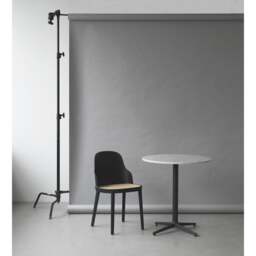 Normann Copenhagen Allez Round Cafe Table - 4 Leg - H75 O70 cm - White Marble Tabletop Colour: White (Marble) - thumbnail 2