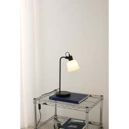 Halo Design Glow Table Lamp - Opal/Black - thumbnail 2