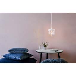 Umage Acorn Pendant Light Shade - White/Polished Brass Bulb Option: Without Bulb - thumbnail 3
