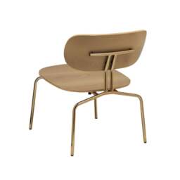 Umage Curious Lounge Chair - Brass Legs Leg Colour: Brass Legs - thumbnail 2