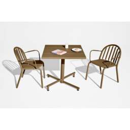 Fatboy Freds Square Bistreau Table - Mochaccino - thumbnail 2
