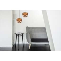 Umage Silvia Pendant Light Shade - Brushed Bronze - Mini - 32cm with Black Rosette Cord Set With or Without Cord Set: With Black Rosette Cord Set - thumbnail 3