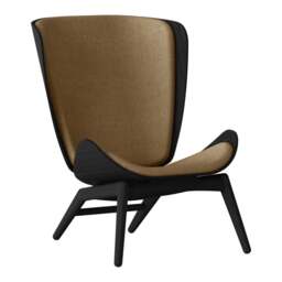 Umage The Reader Armchair - Black Oak - Sugar Brown Colour: Sugar Brown