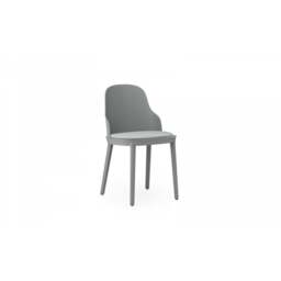 Normann Copenhagen Allez Chair - Grey - Polypropylene Legs - Grey/Canvas SJA 3706 Outdoor Upholstered Seat Colour: Grey, Leg Colour: Polypropylene, Se - thumbnail 2