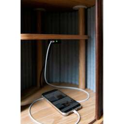 Umage Audacious Side Table - Black Oak - Hazelnut Colour: Hazelnut - thumbnail 4