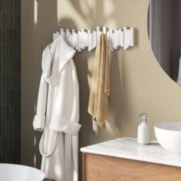 Umbra Sticks Multi Hook Wall Rack  - White - 8 Hooks - thumbnail 7