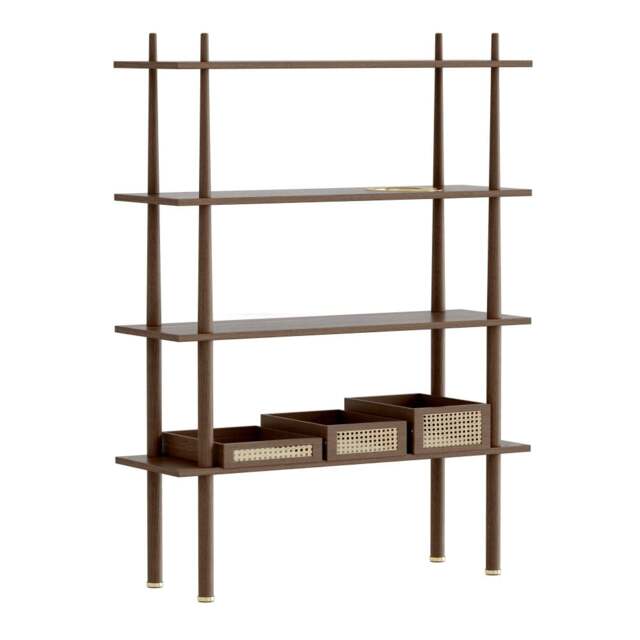 Umage Stories Shelving/Display Unit Plus - Dark Oak - image 1
