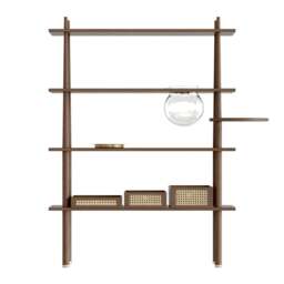 Umage Stories Shelving/Display Unit Plus - Dark Oak - thumbnail 2