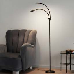 Halo Design Fix LED 2-Arm Floor Light - Black - thumbnail 2