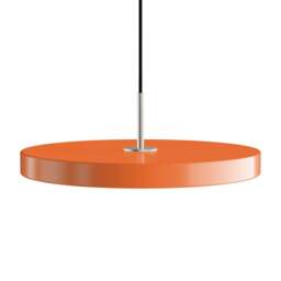 Umage Asteria Plus Pendant Lamp - Nuance Orange - Medium - Steel Top Colour: Nuance Orange, Size: Medium, Style: Steel - thumbnail 1