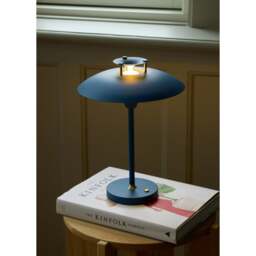 Halo Design Stepp 1-2-3 Rechargeable Portable Table Lamp Colour: Dark Blue - thumbnail 5