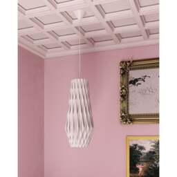 Pilke Lighting Signature 30/70 Pendant Shade - White - thumbnail 2