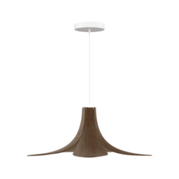 Umage Jazz Light Shade - Dark Oak with White Rosette Cord Set With or Without Cord Set: With White Rosette Cord Set - thumbnail 1