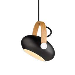 Halo Design DC Pendant Light - O 18cm - Black Size:  18cm, Colour: Black