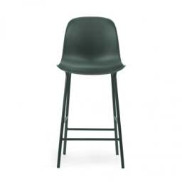 Normann Copenhagen Form Bar Chair - 65cm - Green Shell Colour: Green - thumbnail 2