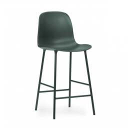 Normann Copenhagen Form Bar Chair - 65cm - Green Shell Colour: Green