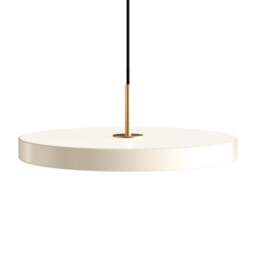 Umage Asteria Pendant Light - Pearl White Asteria Detail: Brass