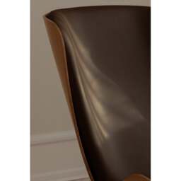 Umage The Reader Armchair - Oak - Hope Leather Brown Wood: Oak, Colour: Brown - thumbnail 4