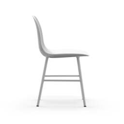 Normann Copenhagen Form Chair - White - White Legs Shell Colour: White, Leg Colour: Matching Shell Colour - thumbnail 3