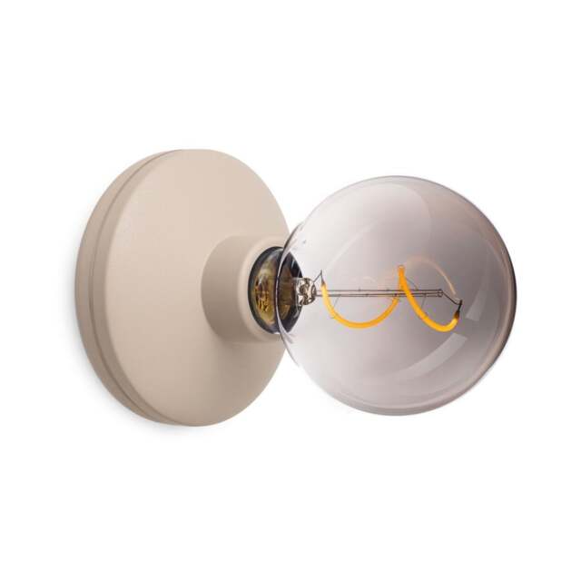 Humble Bee Cordless Wall Light - Beige - Smoked Bulb - image 1