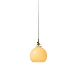 Halo Design Toscana Pendant Light - 18cm - Cream Size:  18cm, Colour: Cream