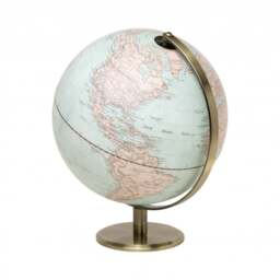 Gentlemen&aposs Hardware Illuminated World Globe - 10" - Vintage - UK Plug - thumbnail 1