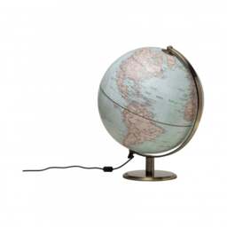Gentlemen&aposs Hardware Illuminated World Globe - 10" - Vintage - UK Plug - thumbnail 2