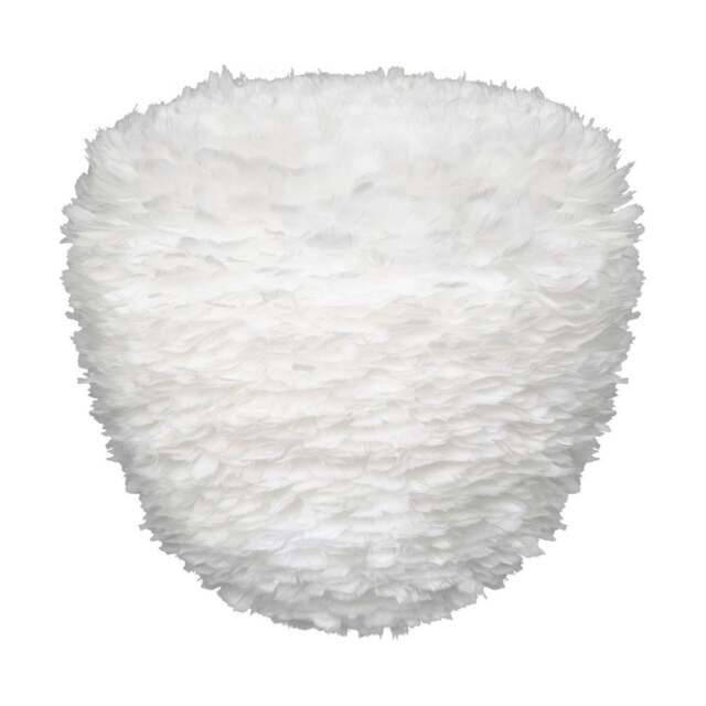 Umage Eos Evia Feather Pendant Shade - White - Large - 55cm with White Rosette Cord Set With or Without Cord Set: With White Rosette Cord Set - image 1