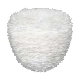 Umage Eos Evia Feather Pendant Shade - White - Large - 55cm with White Rosette Cord Set With or Without Cord Set: With White Rosette Cord Set