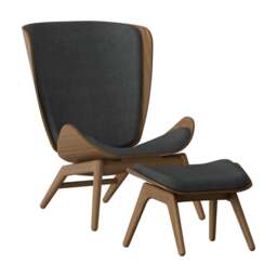 Umage The Reader Armchair - Dark Oak - Shadow Colour: Shadow - thumbnail 3