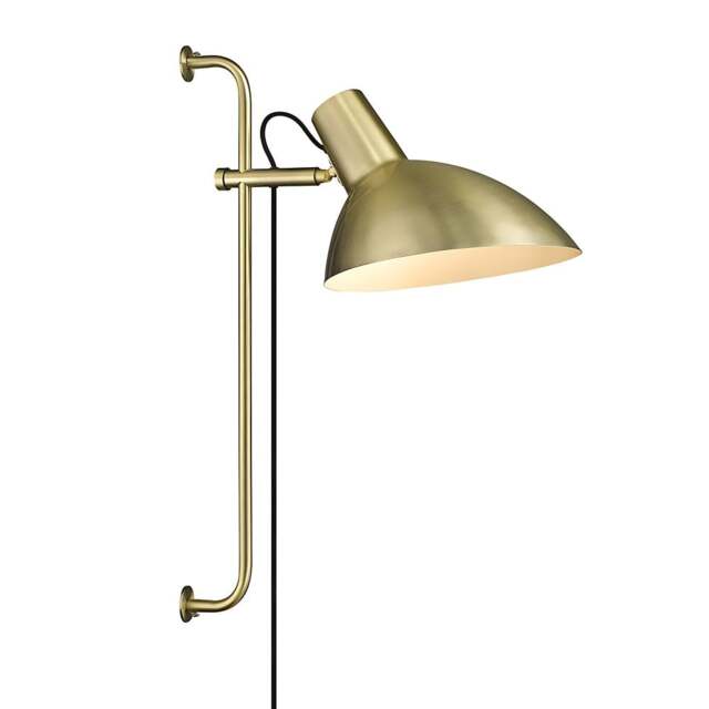 Halo Design Metropole Grande Wall Light Colour: Antique Brass